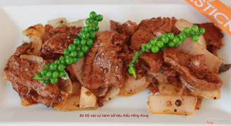 Bò Mỹ sốt tiêu + cơm trắng
88.000