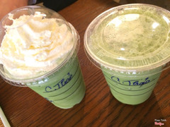 Green tea latte 