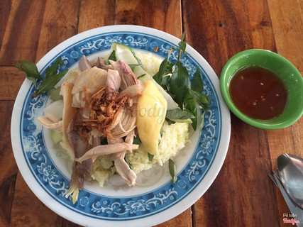 cơm gà xé