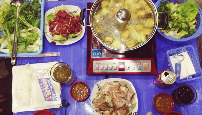 Hà Mè - Lẩu Bò Nhúng Giấm - 35C Cảm Hội