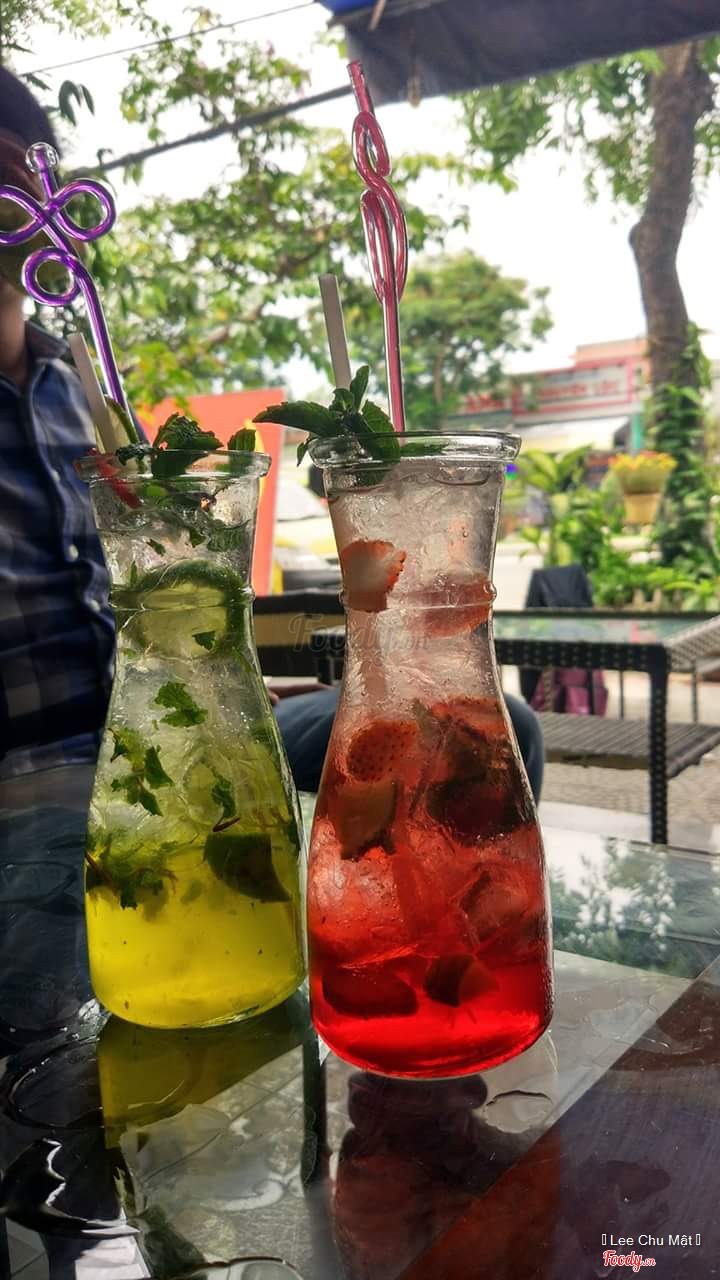 mojito chanh + dâu