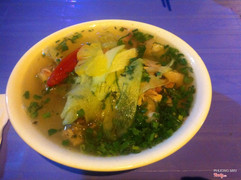 Bún sườn chua
