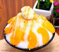 Bingsu đào