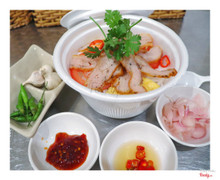 Bún chả cá :27k