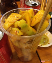 Xoài lắc (bán dạo)