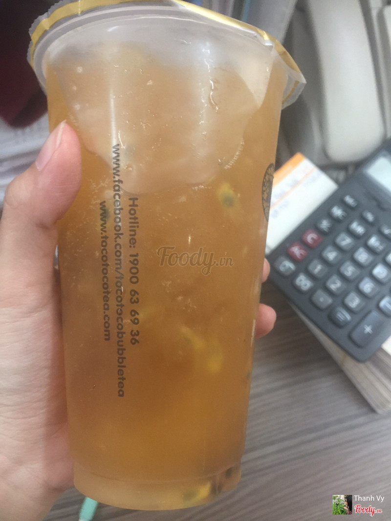Trà xanh chanh leo