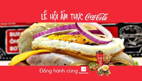 FoodFest - Burger & Trà Sữa Ông Bơ - NowFood x Coca