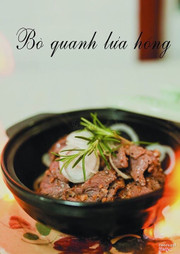 Bò quanh lửa hồng cùng Rosemarry, sage, orgareno, thyme, parley ....