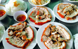Bánh Ướt Thịt Quay