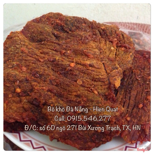 Bò khô Đà Nẵng - Mực ram me - Trà sâm dứa Đà Nẵng | Foody.vn