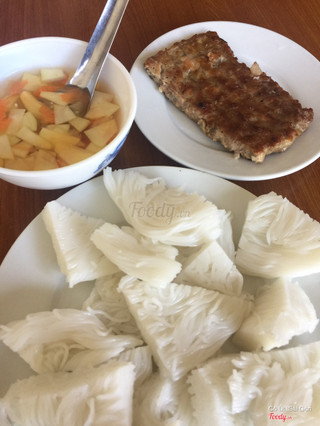 Bún chả quạt