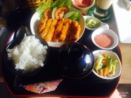 Tonkatsu lunch set