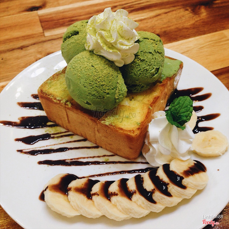 Toast matcha (35k)
