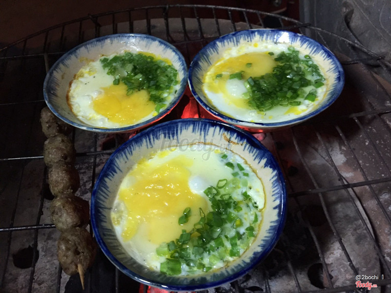 Trứng đút lò phô mai 8k