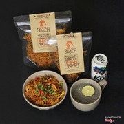 🎉 Khô gà xé thơm ngon lạ miệng nhà làm, đặc biệt được chế biến từ những nguyên liệu tươi sạch thịt gà (không sử dụng gà đông lạnh), nước mắm, nước tương, tỏi, ớt,… 
🎉 Đậm đà vừa miệng, cay, mặn, ngọ