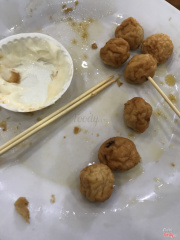 Fish ball got replaced by some shitty things