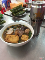 Canh bún<a class='hashtag-link' href='/ho-chi-minh/hashtag/sapporopremiumbeer-188774'>#SapporoPremiumBeer</a>