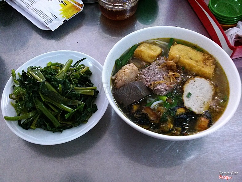 Canh bún 20k