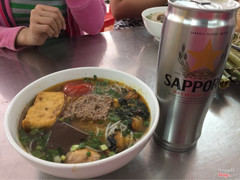 Bún riêu<a class='hashtag-link' href='/ho-chi-minh/hashtag/sapporopremiumbeer-188774'>#SapporoPremiumBeer</a>