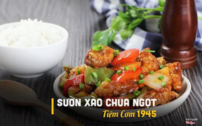 Cơm sườn xào chua ngọt 25K