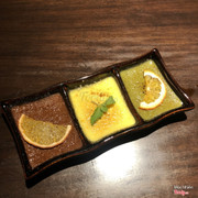 creme brulee của nhà hàng nhật kế bên