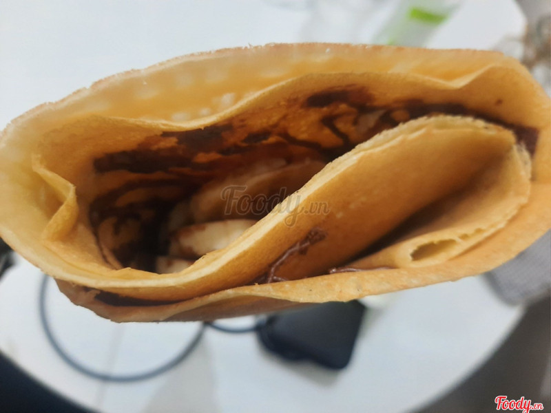 Crepes chuối socola