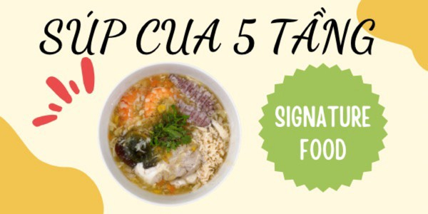 Súp Cua 5 Tầng - Súp Cua - 7 Hàn Mạc Tử