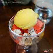 (Feb 2015) Fruit Salad With Mango Sorbet 