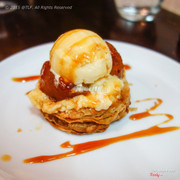 (Feb 2015) Apple Tart With Vanilla Ice Cream