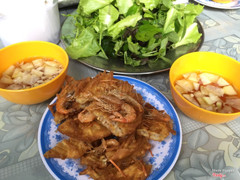 Bánh tôm ngõ Đồng Xuân