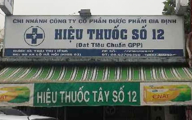 Hiệu Thuốc Tây Số 12 - Xa Lộ Hà Nội