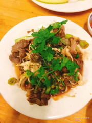 Bò xào nấm