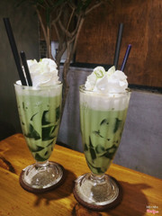 Matcha jelly
