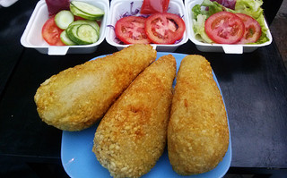 gà bó xôi