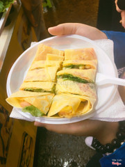 Bánh kếp mặn - 35k
