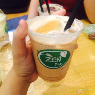 Trà sữa bánh flan