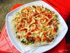 Bánh tráng chiên Pizza