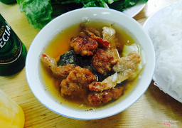 Bún chả lẫn