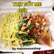 
2/ LOẠI THỊT VIÊN SỐT ME : 35k/hộp    
         - Bánh Tráng vẫn được cắt sợi như BÁNH TRÁNG BƠ TẤM 
         • THỊT BẰM XÀO CHÍN
         • XOÀI BÀO CẮT SỢI
         • ÍT RAU RĂM ( khuyên là nên dùn