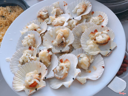 Sò điệp nướng