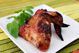 1 cánh gà  nướng giá 5k