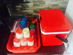 Nay quán có thêm món cơm rượu (rượu nếp) nữa nha cả nhà. Chỉ 5k/ly thôi