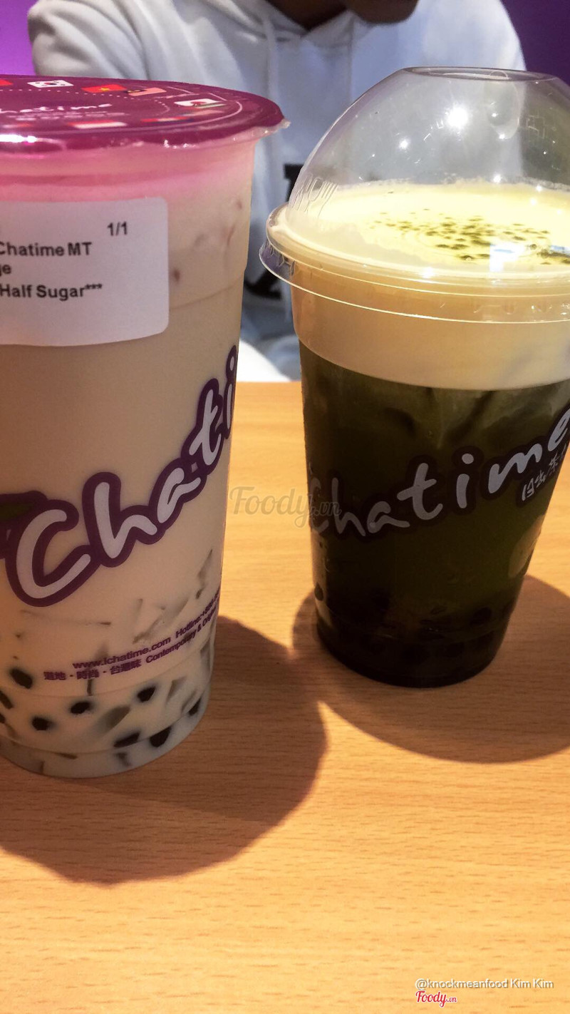 Matcha x milktea