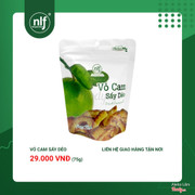 Vỏ cam sấy dẻo
29.000/ 1 bịch 75g