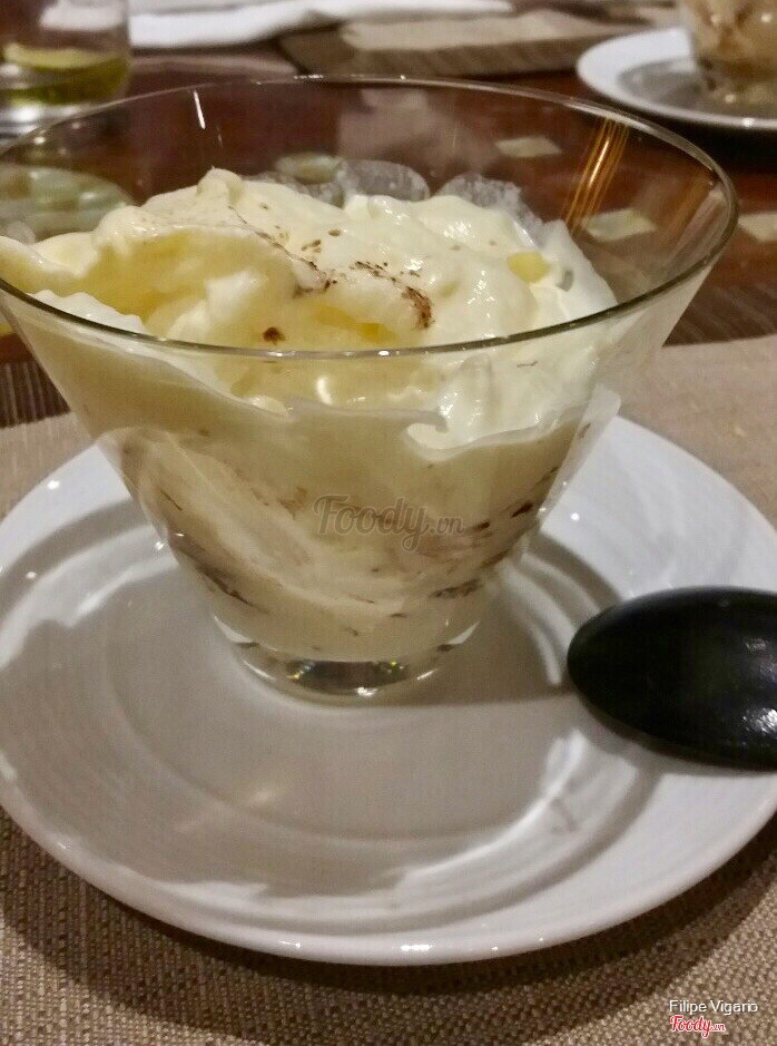 Freshly made tiramisu