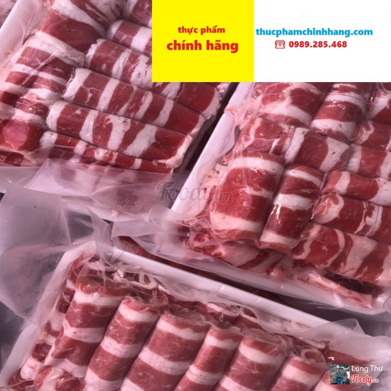 ba chỉ bò mỹ