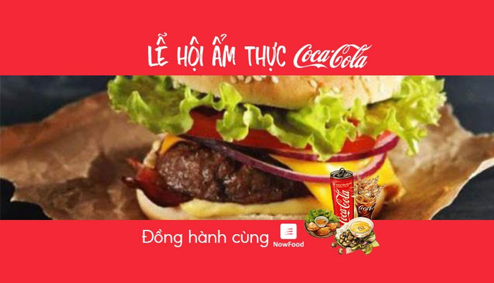 FoodFest - Hapi - Hamburger Bò Teriyaki - Dương Đình Hội - NowFood x Coca