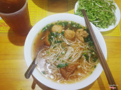 Bún viên tôm