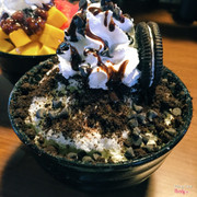 bingsu chocolate bánh oreo