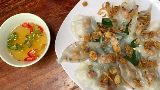 Ăn giống bánh xếp